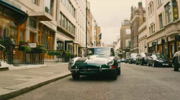 El Jaguar E-Type en Kingsman: El Círculo Dorado