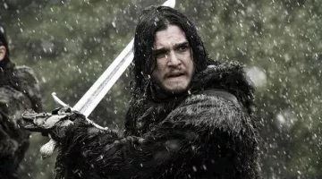 L'épée Longclaw de Jon Snow (Kit Harington) dans Juego de Tronos