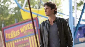 La veste en cuir de Damon Salvatore (Ian Somerhalder) dans Vampire Diaries