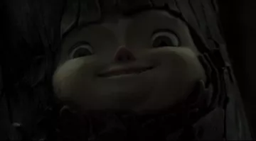 The true face of Neil (Tucker Abrizzi) in The Strange power of Norman