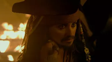The authentic bandana and wig Angelica (Penelope Cruz) in Pirates of the Caribbean 4