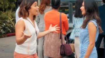 La robe Veronica Beard de Lina (Diane Guerrero) dans Jane The Virgin S3E17