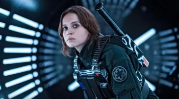 The patch Jyn Erso (Felicity Jones) in Rogue One