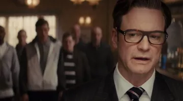 Les lunettes de soleil portées par Harry Hart (Colin Firth) comme on le voit dans Kingsman: Le Secret Service