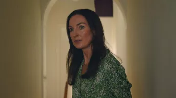 Baukjen Nolan Printed Blouse worn by Susannah Wise as seen in Trying (S05E01)