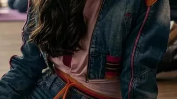 A Good Girl’s Guide to Murder S02 Lauren Gibson Cropped Jacket of Lauren Gibson (Yali Topol Margalith) in A Good Girl's Guide to Murder (S02)