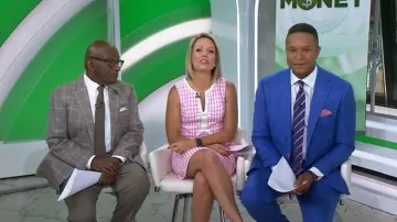 Lilly Pulitzer Aria Boucle Shift Dress worn by Dylan Dreyer as seen in Today on  July 14, 2026