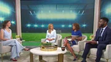 Diane von Furstenberg Dasha Dress worn by Gayle King as seen in CBS Mornings on  July 7, 2026