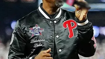 Chaqueta de satén del Boyz II Masculino MLB All-Star Game 2026