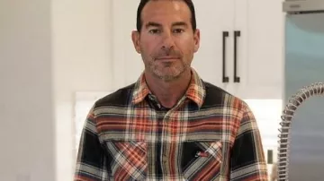 Real Housewives of OC S20 Camisa de cuadros de Ryan Boyajian vista en The Real Housewives of Orange County