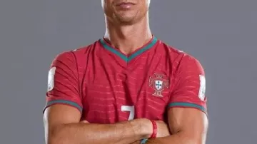 T-shirt Portraits du Portugal Coupe du Monde Cristiano Ronaldo 2026