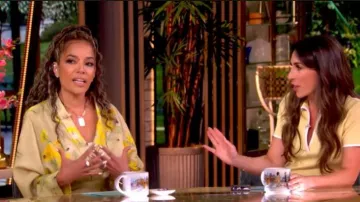 Bernadette Peignoir Belted Floral-print Linen Maxi Dress worn by Sunny Hostin as seen in The View on July 20, 2026