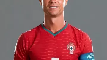 Cristiano Ronaldo World Cup Portugal Portraits T-Shirt