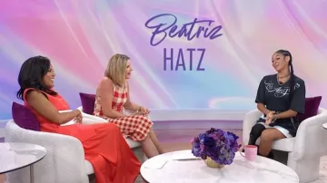 Nike Max90 T-Shirt worn by Beatriz Hatz as seen in Today with Jenna & Sheinelle on July 20, 2026