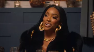 Schiaparelli Donut Earrings worn by Porsha Williams as seen in The Real Housewives of Atlanta (S17E13)