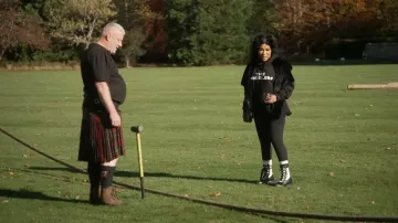 Legging taille haute 7/8 Amber Airweight porté par Drew Sidora dans l'épisode 14 de la saison 17 de The Real Housewives of Atlanta.