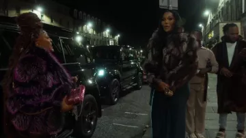 Akira Jolene Faux Fur Coat worn by Drew Sidora as seen in The Real Housewives of Atlanta (S17E15)