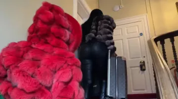 Valise à roulettes Louis Vuitton Horizon 50 NEUVE portée par Porsha Williams dans l'émission The Real Housewives of Atlanta (S17E15)