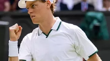 The Championships Wimbledon 2026 Jannik Sinner White Shirt