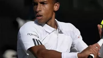 2026 Championships Wimbledon Felix Auger Aliassime White Shirt