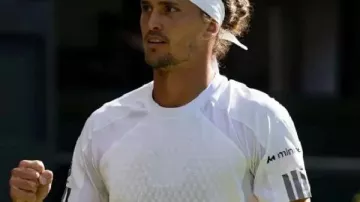2026 The Wimbledon Championships Alexander Zverev White Unisex T-Shirt