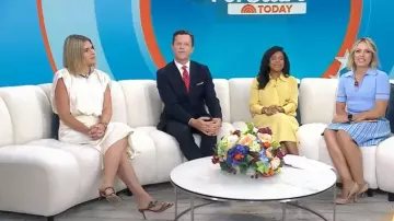 Carrano Pointed-toe Pumps worn by Dylan Dreyer as seen in Today on July 21, 2026