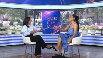 Christian Louboutin Miss Z 100 Pointed Toe Pump worn by Sheinelle Jones as seen in Today on July 22, 2026