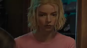This Pink Top worn by Luciana 'Lucky' Armstrong (Anya Taylor-Joy) in Lucky (S01E01)