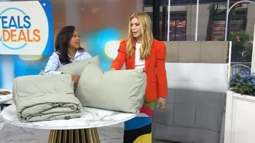 Staud Karina Skirt worn by Jill Martin as seen in Today on July 22, 2026