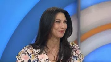 Robe Ulla Johnson Dary portée par Natalie Azar, vue dans l'émission Today le 23 juillet 2026.