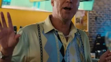 Le Faucon S01 Will Ferrell Polo jaune