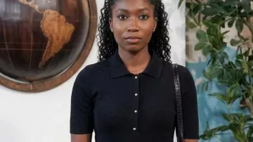 General Hospital 2026 Vestido con lazo y bolsillos de Tabyana Ali como se ve en General Hospital