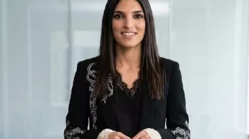 General Hospital Amanda Setton Embroidered Ribbon Blazer as seen in General Hospital