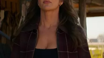 Ransom Canyon Saison 2 Veste à carreaux de Minka Kelly