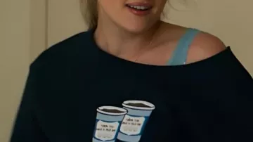 Sweat-shirt Lizzy Greene Ransom Canyon S02 Coffee