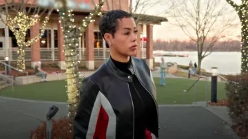 Akira On Your Marks Racer Moto worn by Chloe Cook as seen in Heart and Hustle Houston (S02E08)