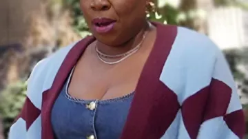 Roast My Rental S01 Leslie Jones Oversized Cardigan
