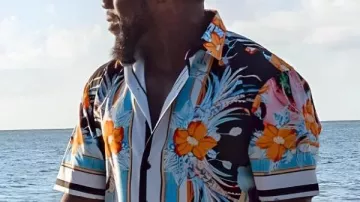 Kevin Hart 72 Hours 2026 Floral Printed Shirt