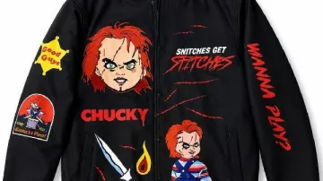 Chaqueta universitaria Chucky Good Guys - Negra
