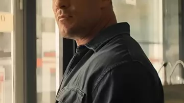 Reacher S04 Veste en jean d'Alan Ritchson