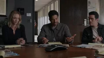 Outerknown Chroma Blanket Shirt worn by Luke Alvez (Adam Rodriguez) as seen in Criminal Minds (S19E04)