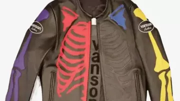 Halloween Vanson Bone Motorcycle Leather Jacket