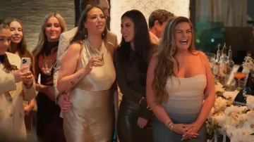 Shona Joy La Lune High Neck Dress worn by Kristen Doute as seen in The Valley (S03E16)
