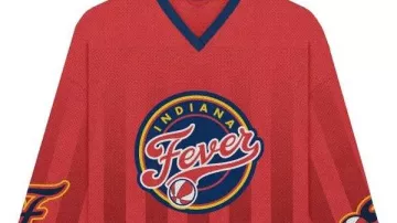 Indiana Fever Red Hockey Fashion Jersey