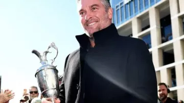 The Open Championship 2026 Ryan Fox Black Coat