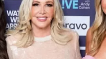 Watch What Happens Live S3 Shannon Beador Sequin Dress as seen in Watch What Happens Live with Andy Cohen