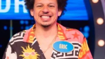 Celebrity Family Feud Eric Andre Resort Shirt as seen in Celebrity Family Feud (S12)