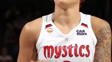 Débardeur blanc Shakira Austin Sun v Mystics