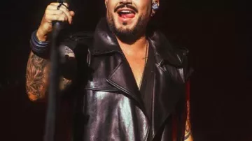 Roundhouse 2026 Adam Lambert Leather Coat