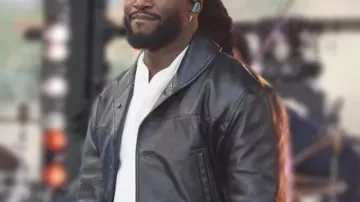 NBC’s “Today” 2026 Shaboozey Leather Blazer